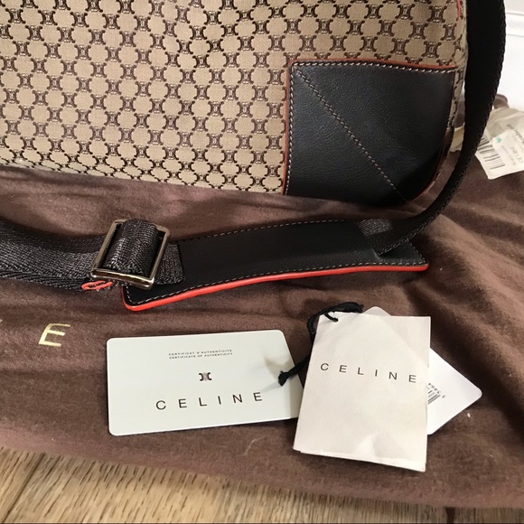 Celine Fabric Weekend Bowler Bag Large - Picture 2 of 10